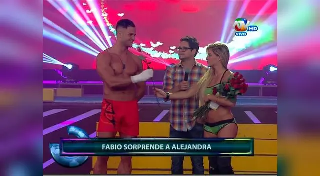 Alejandra Baigorria suspira por Fabio Agostini. 