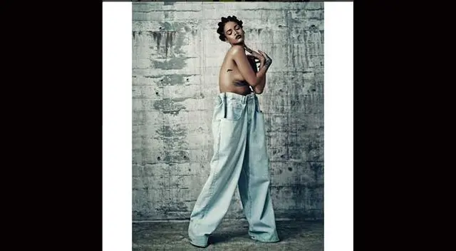 Rihanna se vistió y peinó como FKA Twigs. 