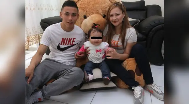 Kleydi Rossi cuando todo era felicidad, pero hoy no quiere que le tomen fotos porque le da vergüenza mostrar los golpes que ha recibido de Jean Deza.