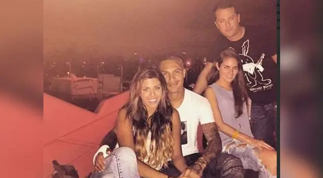 Alondra García y Paolo Guerrero Alondra García y Paolo Guerrero