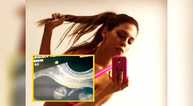 Stephanie Valenzuela se da fuerzas a sí misma.