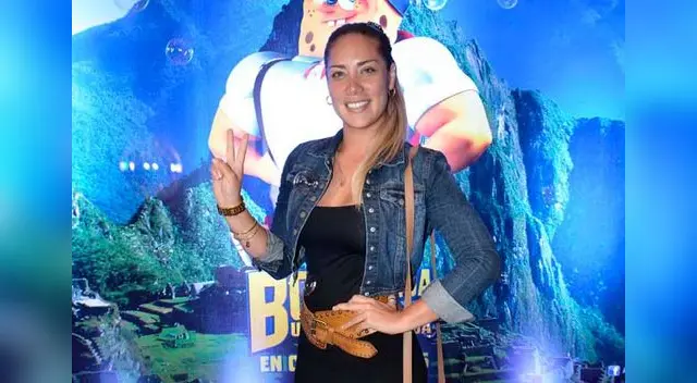Farándula peruana estuvo presente en avant premiere de Bob Esponja. 