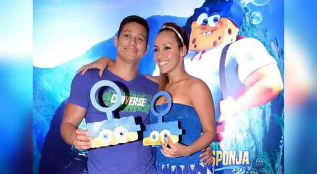 Farándula peruana estuvo presente en avant premiere de Bob Esponja. 