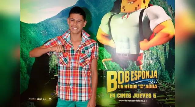 Farándula peruana estuvo presente en avant premiere de Bob Esponja. 