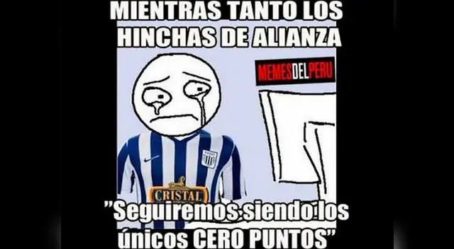 Memes por la derrota de Alianza Lima Memes por la derrota de Alianza Lima