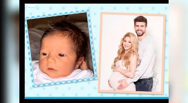 Shakira compartió la primera foto de Sasha Piqué. Shakira compartió la primera foto de Sasha Piqué.