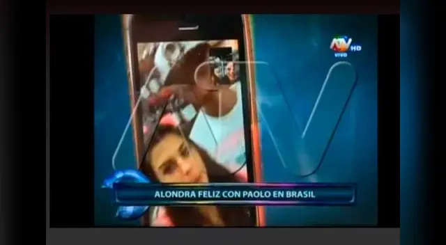 Alondra García Miró y Paolo Guerrero lucen su amor en Brasil. Alondra García Miró y Paolo Guerrero lucen su amor en Brasil.