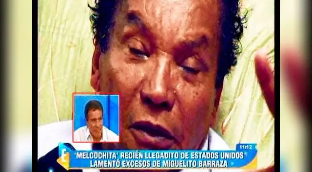 Melcochita lloró por su amigo Miguelito Barraza y denunció que le pusieron algo en su copa. Melcochita lloró por su amigo Miguelito Barraza y denunció que le pusieron algo en su copa.