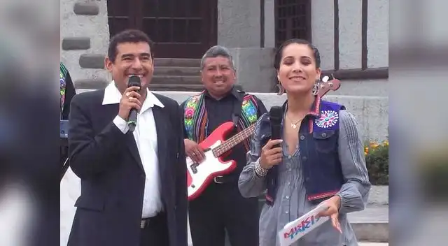 Con la anfitriona Dámaris.