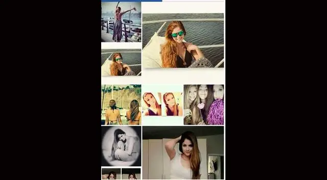 Doménica Delgado en su red social. 