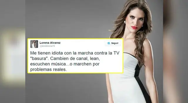 Posición sobre marcha contra 'TV basura' generó diversas posiciones en Twitter Posición sobre marcha contra 'TV basura' generó diversas posiciones en Twitter