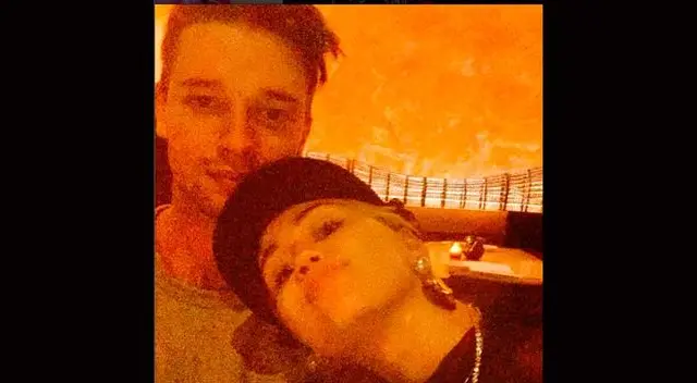 Miley y Patrick. 