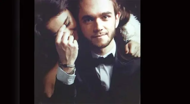 Selana y Zedd, felices. 
