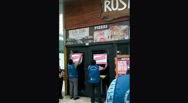 Municipalidad de Lima y Digesa intervinieron local