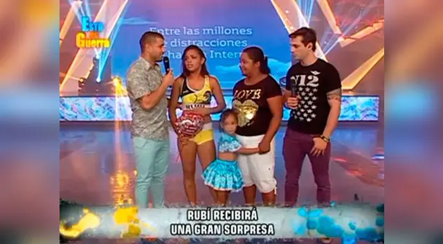 Su familia viajó desde Chincha para estar a su lado.