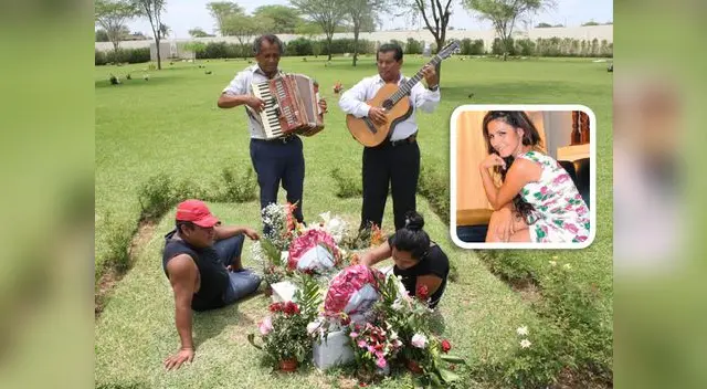Seguidores no la dejan y van a cantarle al cementerio de Piura.