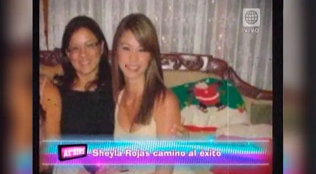 Sheyla Rojas de adolescente. Sheyla Rojas de adolescente.