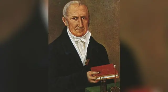 Retrato de Alessandro Volta. Retrato de Alessandro Volta.