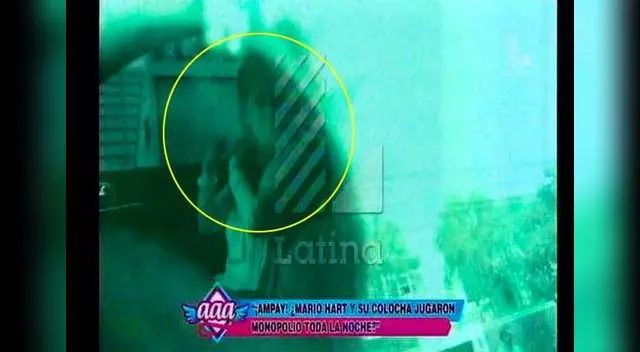 Claudia Ramírez y Mario Hart pasaron noche juntos. 