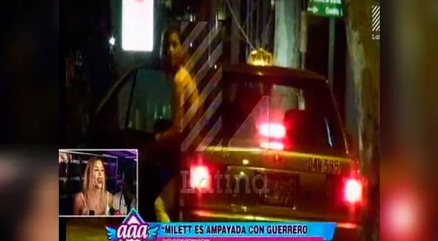 Milet Figueroa anocheció con dos hombres. Provecho. Milet Figueroa anocheció con dos hombres. Provecho.