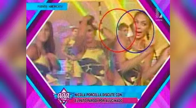 Nicola y Patricio pelean tras una competencia Nicola y Patricio pelean tras una competencia