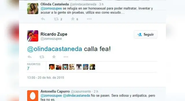 Olinda y Zorro pelean. Olinda y Zorro pelean.