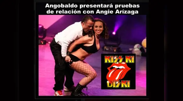 Angie Arizaga criticada por triángulo amoroso. Angie Arizaga criticada por triángulo amoroso.