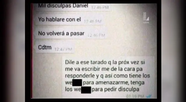 Intercambiaban intensos mensajes. Intercambiaban intensos mensajes.