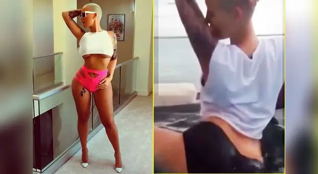Amber Rose es mejor que Kim Kardashin en twerking. Amber Rose es mejor que Kim Kardashin en twerking.