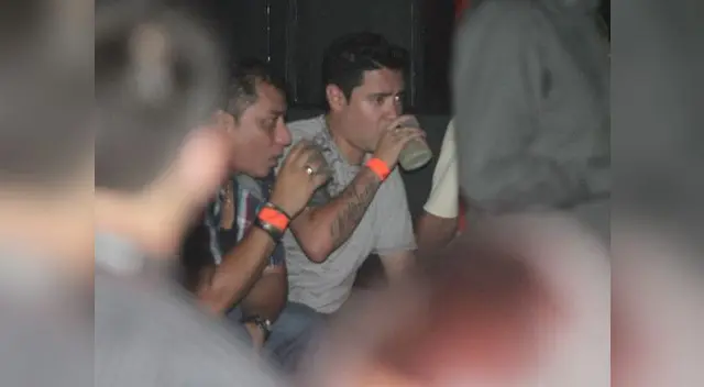 Lucho volvió a empinar el codo en la noche del viernes.