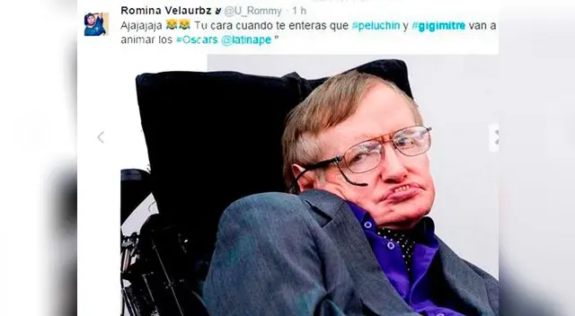 Tuiteros critican a 'Peluchín' y Gigi por conducir los Oscar