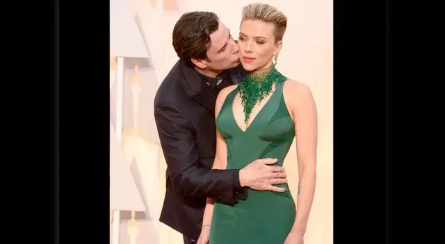 La sorprendió agarrándola de la cintura y le dio beso en los premios Oscar.