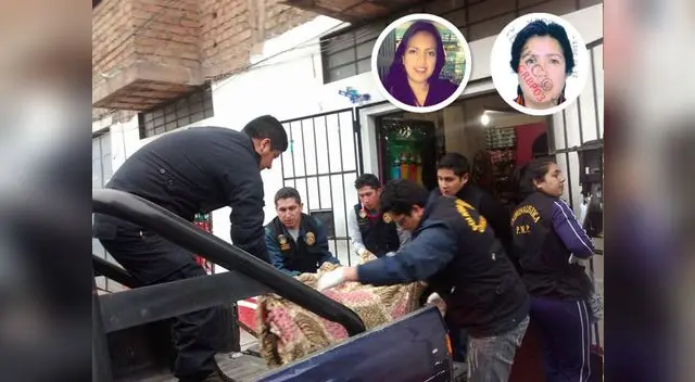 Los cuerpos de madre e hija fueron retiradas de la escena del crímen Los cuerpos de madre e hija fueron retiradas de la escena del crímen