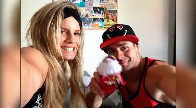 Alejandra Baigorria y el amigo de Mario Hart, Pancho Rodríguez. Alejandra Baigorria y el amigo de Mario Hart, Pancho Rodríguez.