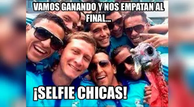 Selfie para llorar.