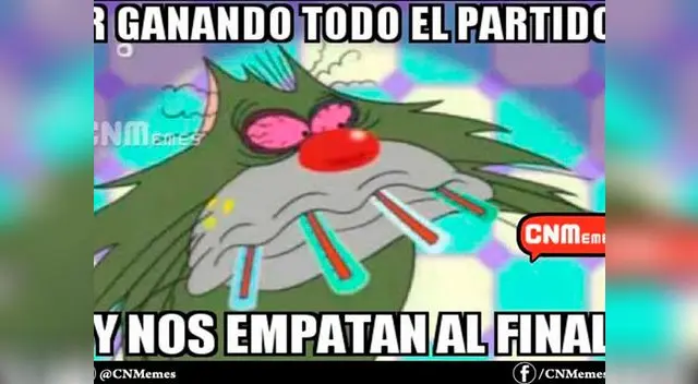 Empate genera molestias.