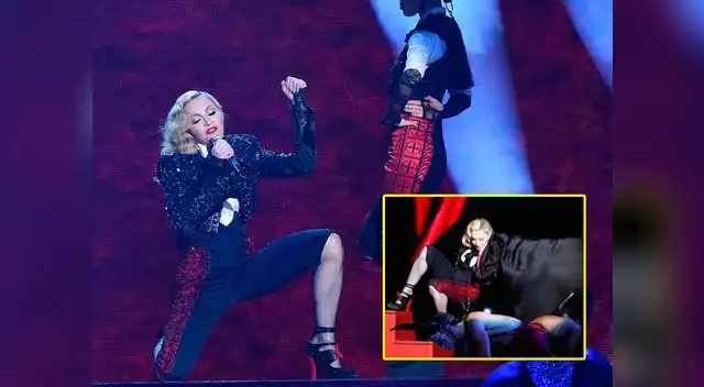 Madonna se recuperó como si nada hubiera pasado Madonna se recuperó como si nada hubiera pasado