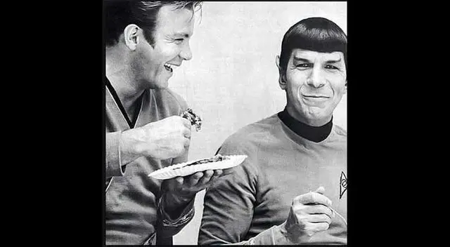 Leonard Nimoy en su papel de Spock en Viaje a las estrellas. 