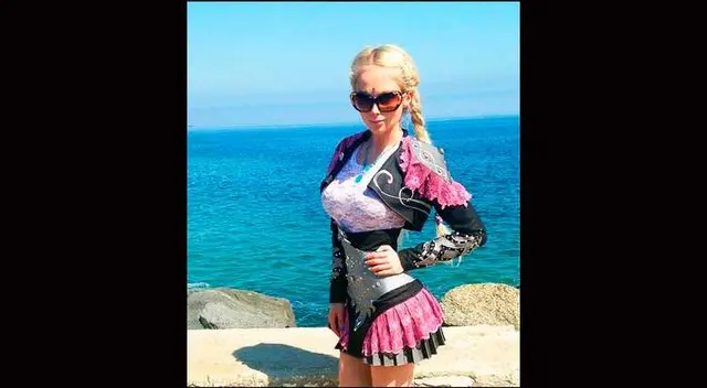 Valeria Lukyanova completó su vida polémica en Viña del Mar. 