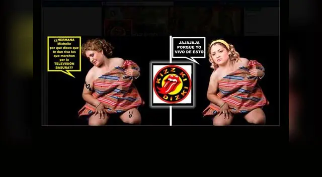 Memes critican a Esto es guerra y Combate por sacar cuerpo de marcha TV basura.