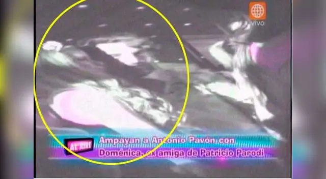 Este es la imagen de Doménica y Pavón, muy juntos. 