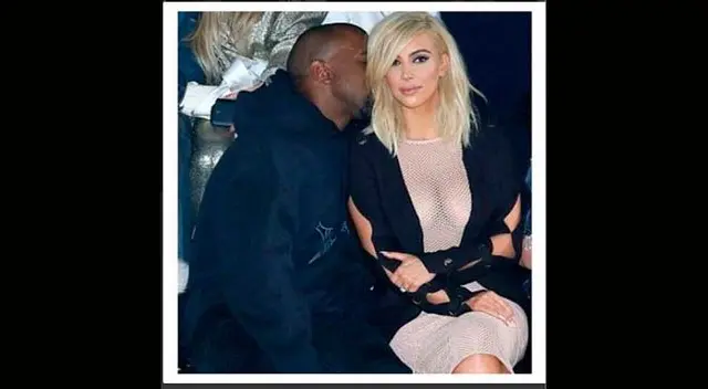 Kim Kardashian se puso malla para mostrar grandes pechos. Kim Kardashian se puso malla para mostrar grandes pechos.