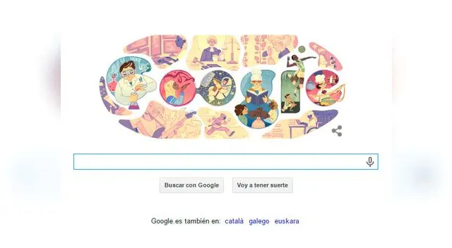 Así luce el logotipo de Google, que cambió desde el 7 de marzo y permanecerá todo este domingo. Así luce el logotipo de Google, que cambió desde el 7 de marzo y permanecerá todo este domingo.