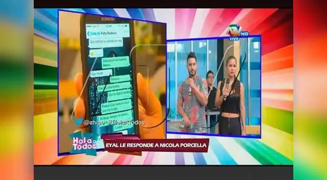 Eyal Berkover y Mario Hart contaron una verdad de Nicola Porcella. 