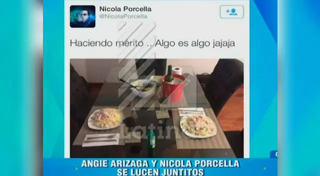Angie Arizaga y Nicola Porcella en nuevo ampay Angie Arizaga y Nicola Porcella en nuevo ampay
