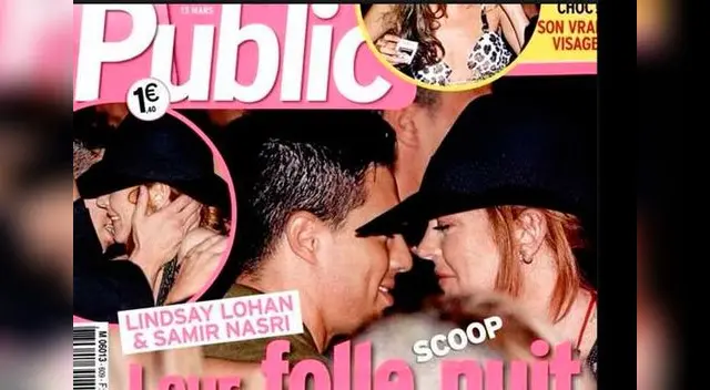 Lindsay Lohan y Samir Nasri se dieron un beso y se fueron juntos de madrugada. Lindsay Lohan y Samir Nasri se dieron un beso y se fueron juntos de madrugada.