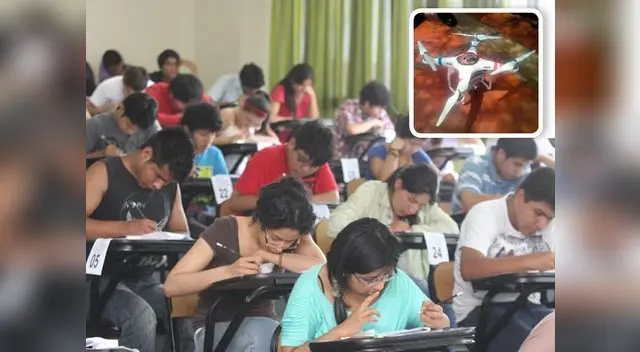 Hubo vigilancia aérea en último examen de admisión en San Marcos.