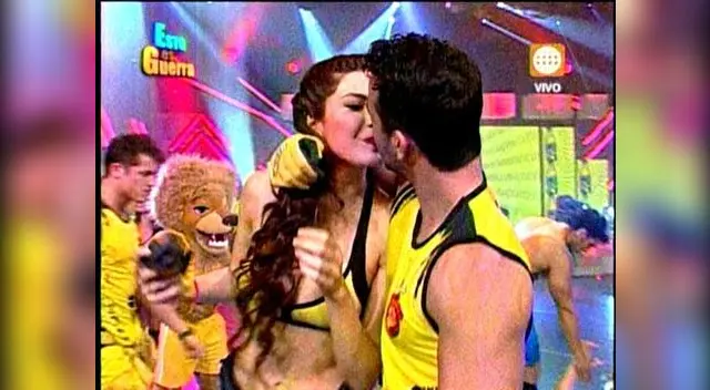 Incluso se dieron un beso