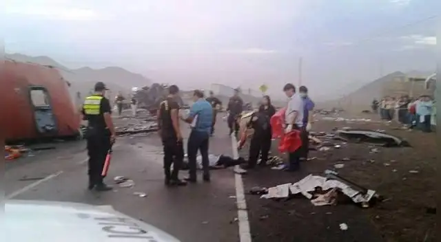 Algunos heridos son traídos a Lima por la gravedad de sus lesiones.