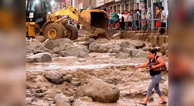 Chosica al borde de haber quedado devastada.